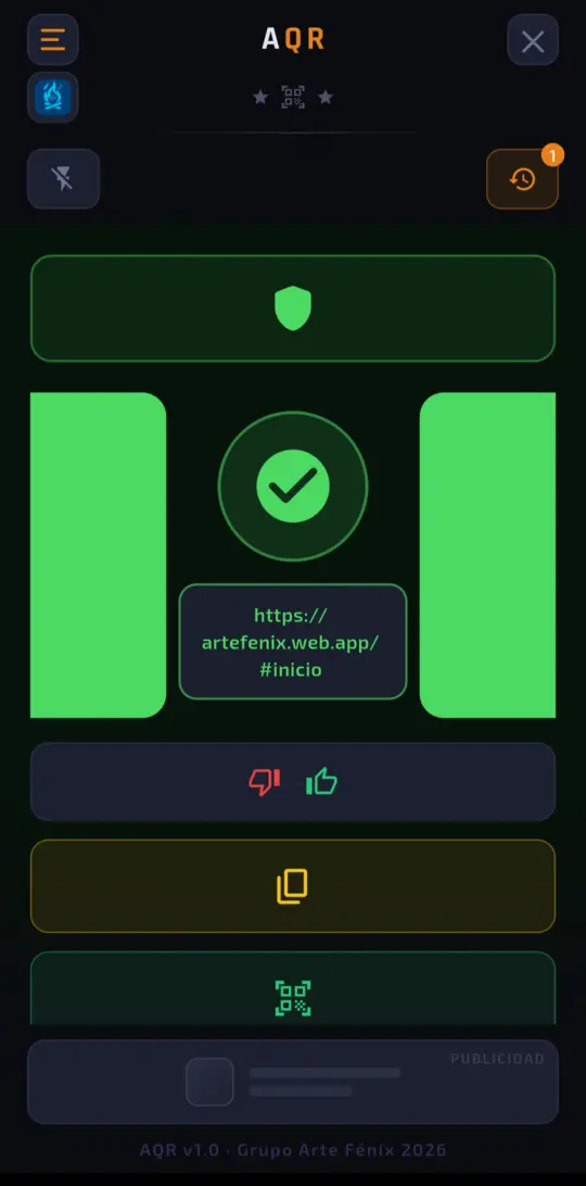 AQR resultado seguro